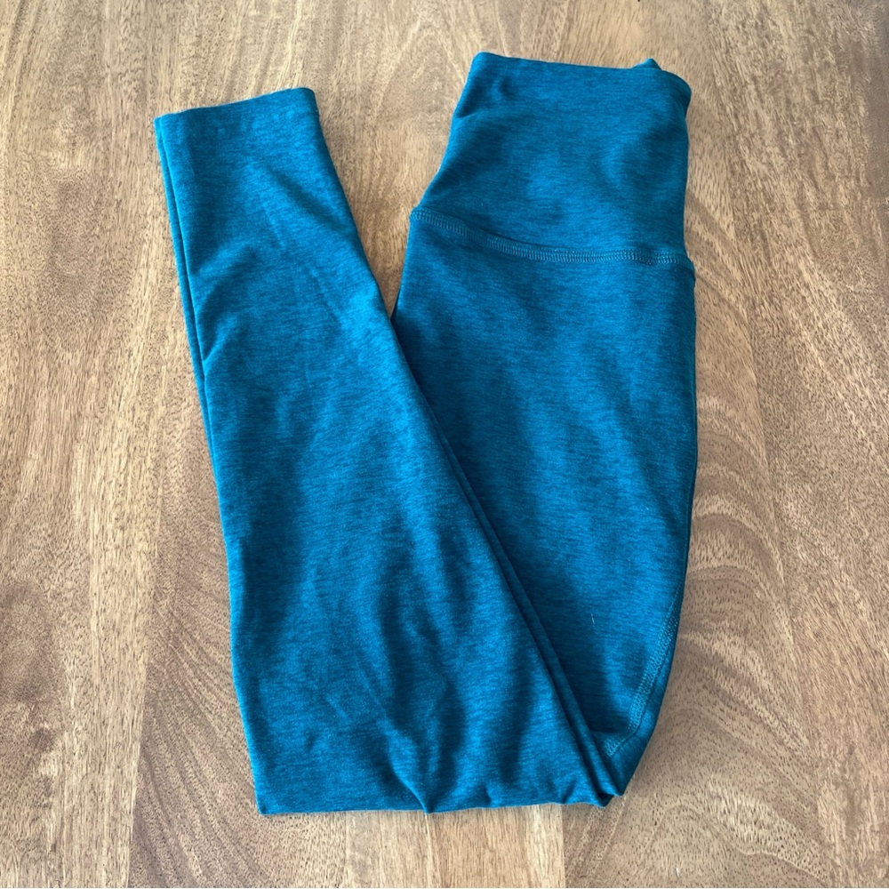 Beyond Yoga small 7/8 length Ocean Blue Leggings